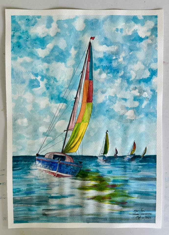 เรือใบล่องทะเล