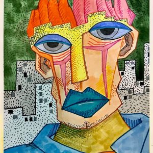a man in The City